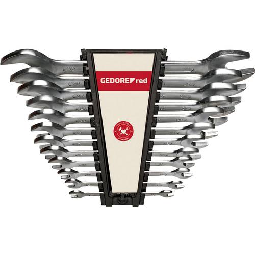 Gedore RED 3300960 R05105012 Doppel-Maulschlüssel-Satz 12teilig Schlüsselweite (Metrisch) 6 - 32 mm