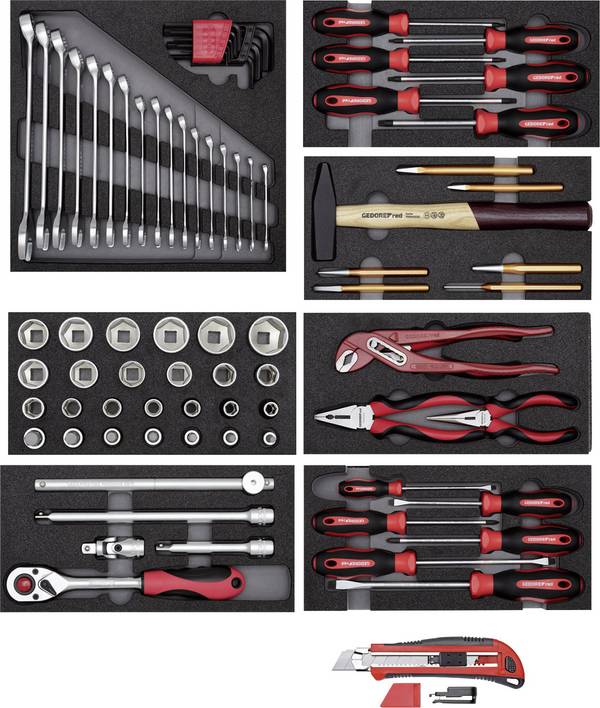 Gedore RED R21010000 3301655 Werkzeugset