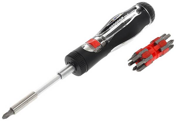 Gedore RED R38920000 Universal Magazin-Schraubendreher 1/4" (6.3 mm)  DIN 3126