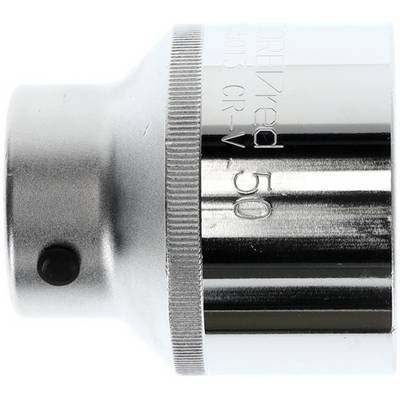 Steckschlüsselaufsatz aus Metall, 50 mm Markierung, für Werkzeugeinsatz.