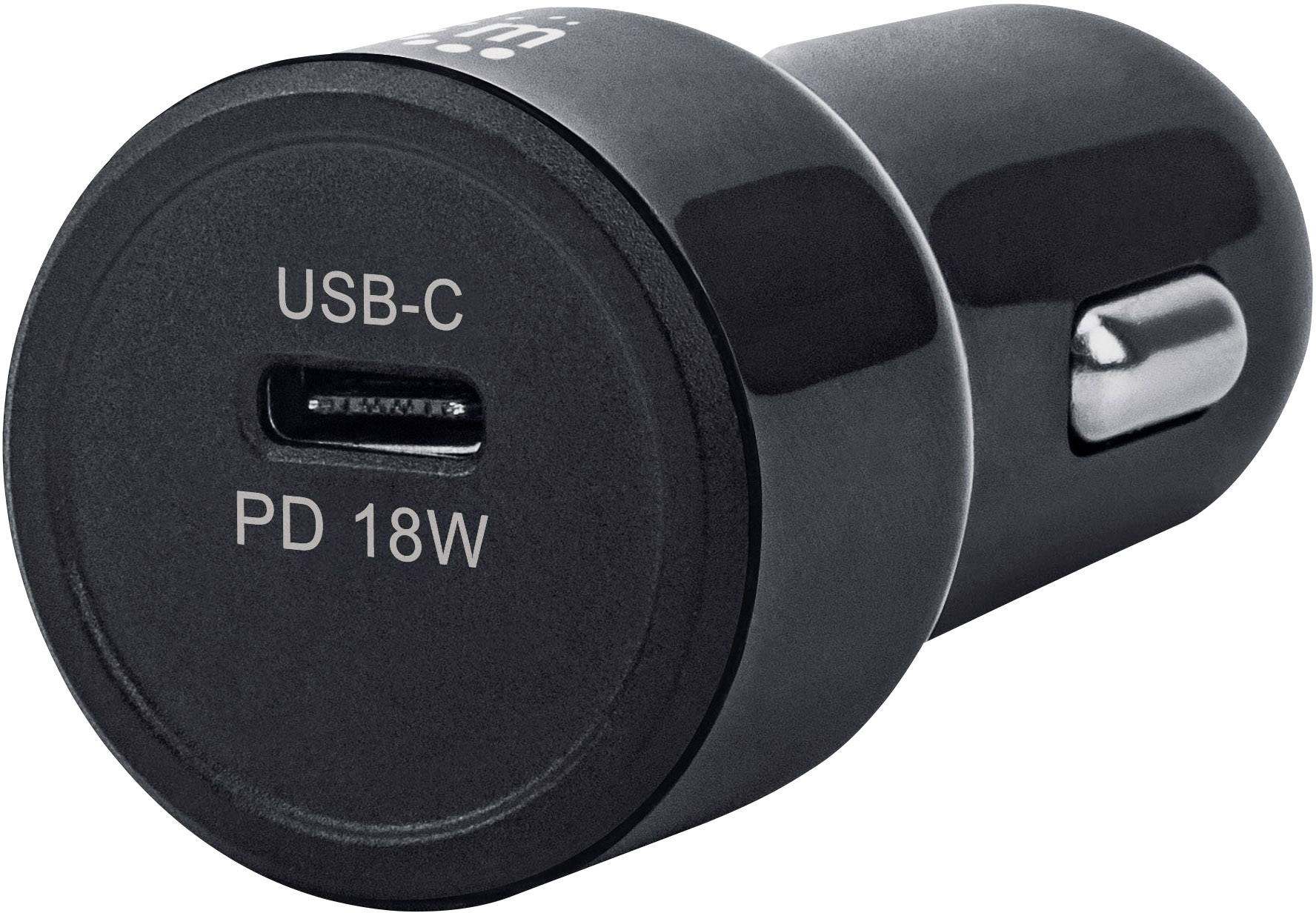 Manhattan Power Delivery 102056 Reiseladeadapter KFZ, LKW Pro Mate Robust QC3 silver Robust QC3silver USB Ladegerät