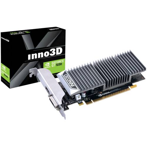 Inno 3D Grafikkarte Nvidia GeForce GT1030 2 GB GDDR5-RAM PCIe HDMI®, DVI Passiv gekühlt