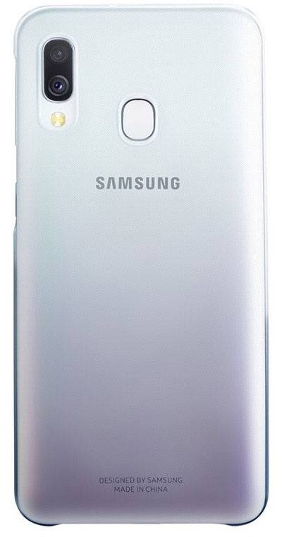 Harte Hülle mit Farbverlauf für Samsung Galaxy A40 Transparent-1