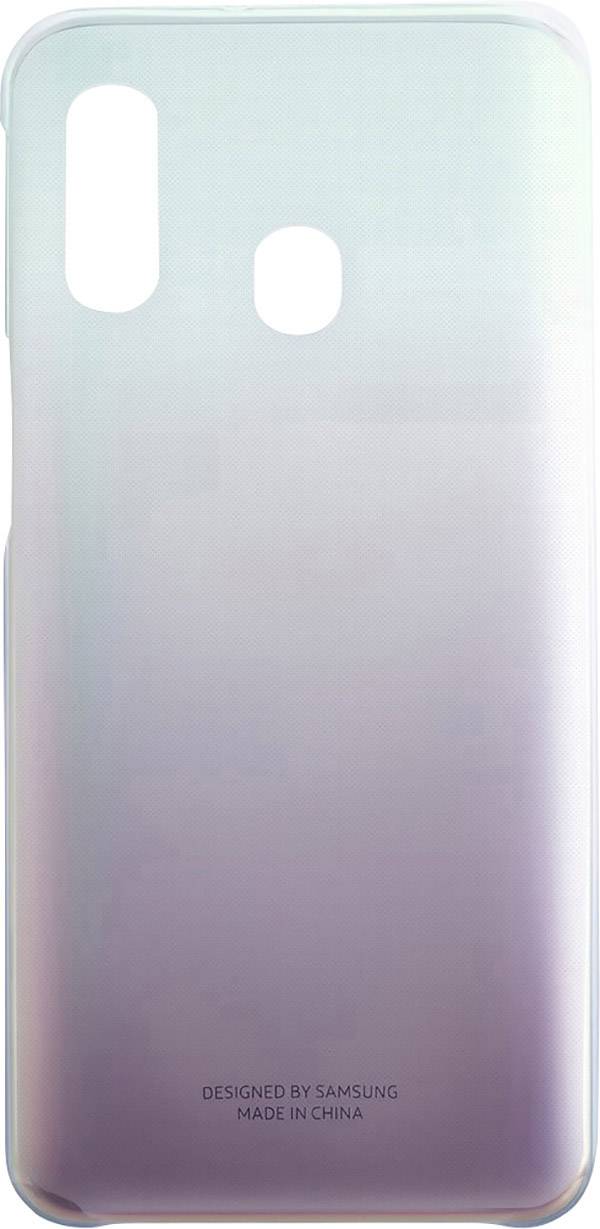 Harte Hülle mit Farbverlauf für Samsung Galaxy A40 Transparent-3