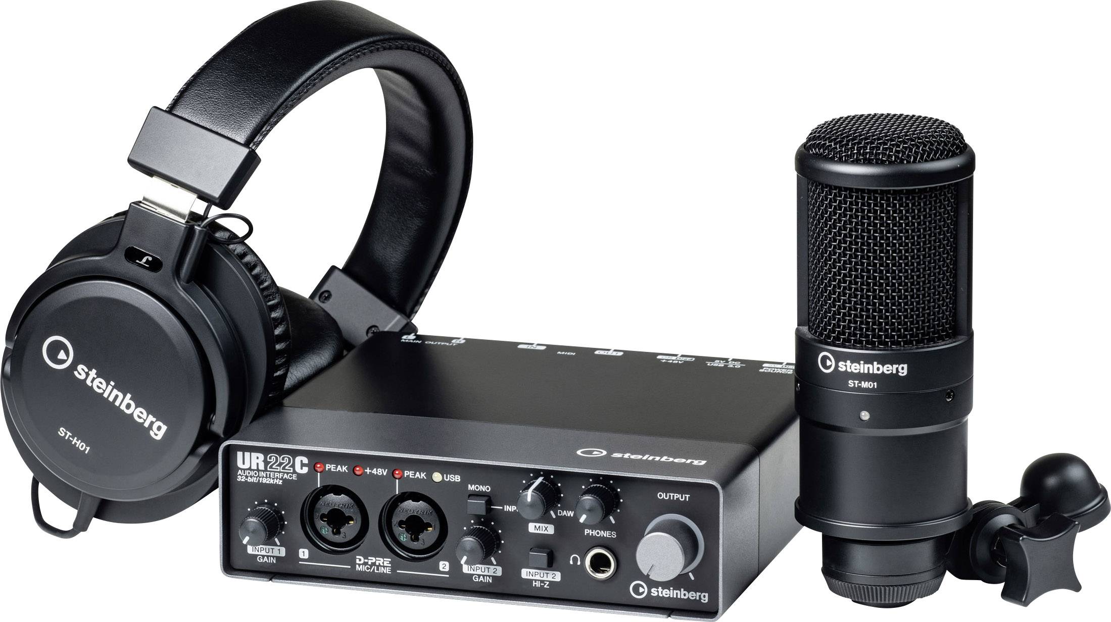 STEINBERG Audio Interface Steinberg UR22C Recording Pack inkl. Software