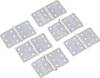 DU-BRO Hinges 16/28 Scharnier Rechteckig Polyamid (L x B) 28 mm x 16 mm 6 St.