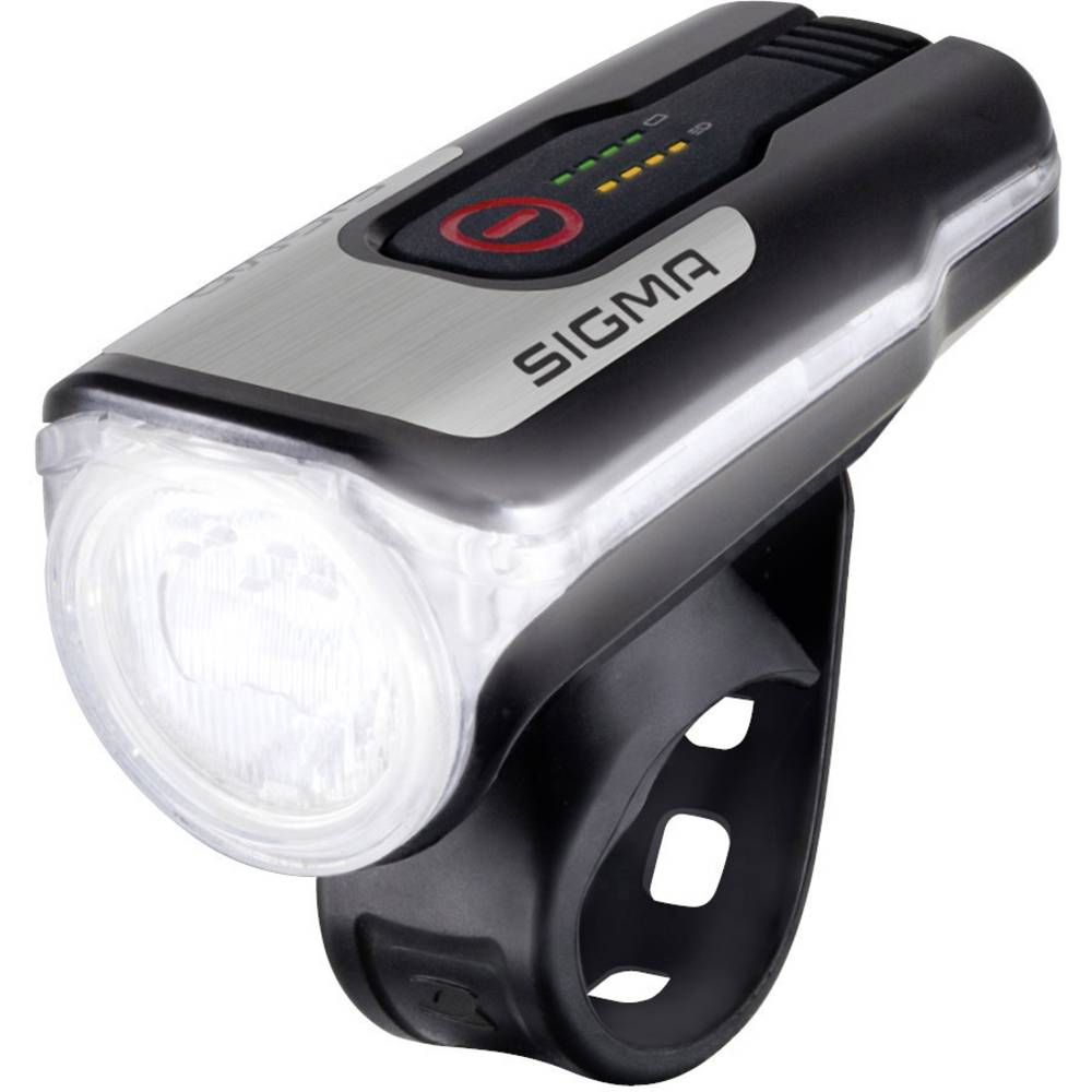 Sigma koplamp Aura 80 Lux led USB oplaadbaar zwart