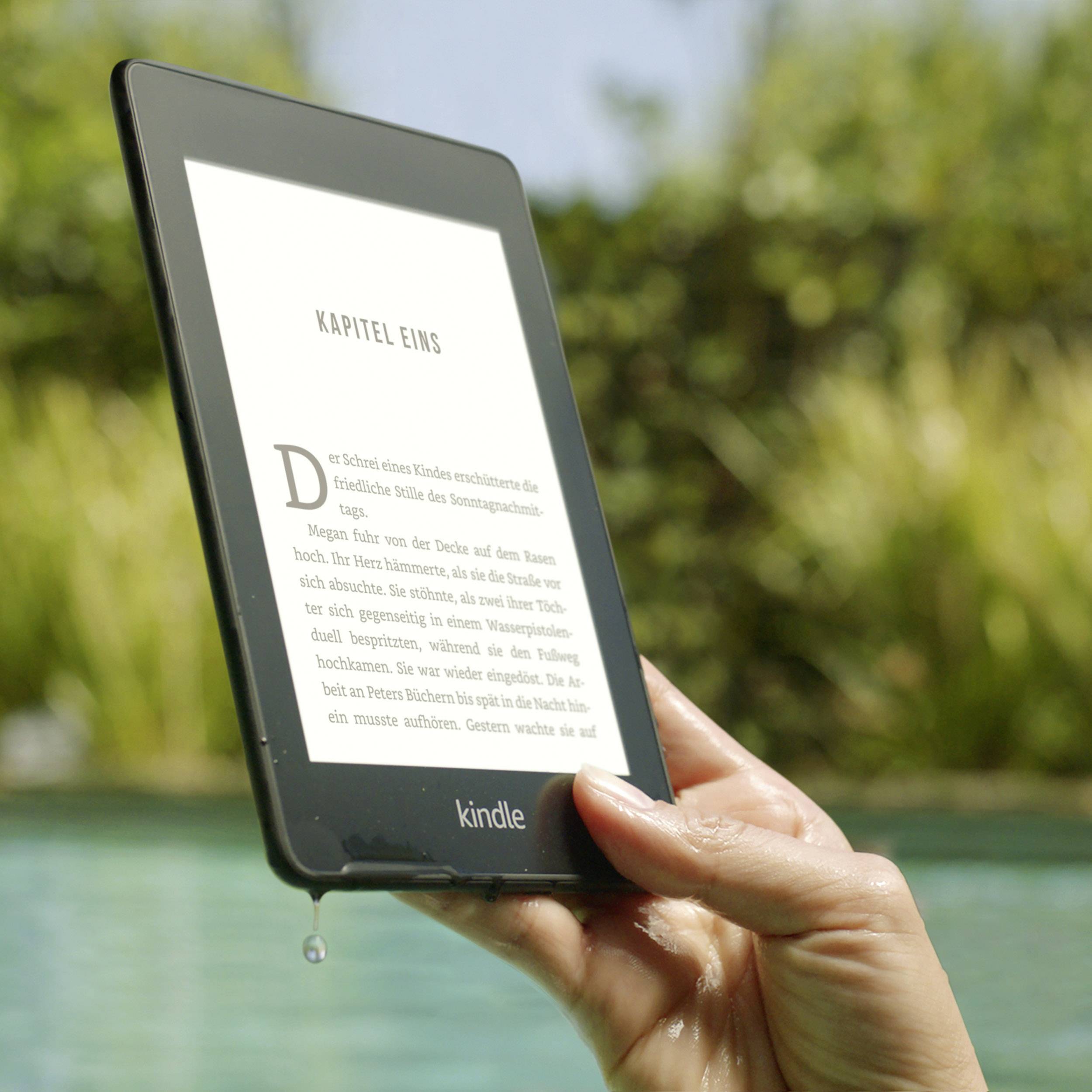 Dieser eBook-Reader lässt sich sogar im Wasser verwenden