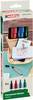 Edding 25 EcoLine 4-25-4 Permanentmarker Schwarz, Rot, Blau, Grün wasserfest: Ja