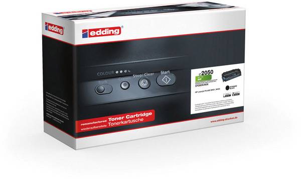 Edding Toner ersetzt HP 80X, CF280X Schwarz 6900 Seiten Kompatibel Tonerkassette