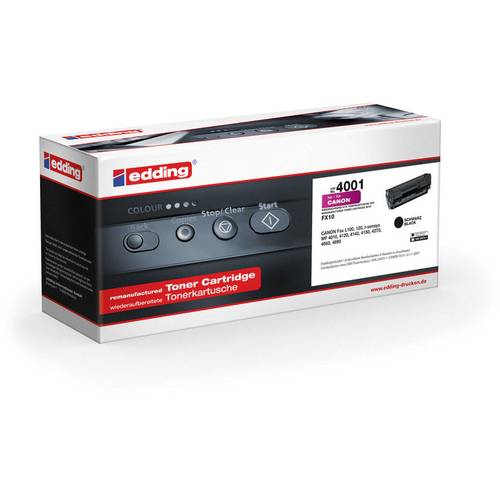 Edding Toner Kompatibel Schwarz 2000 Seiten EDD-4001 Canon FX10 18-4001