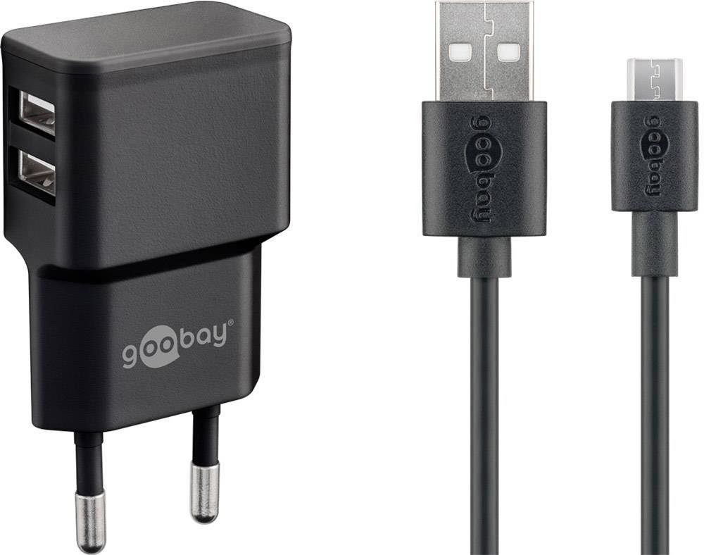 Goobay Micro USB Dual Ladeset 2,4 A 44984 Ultralinearmodul Goobay Dual USB Ladegerät 2,4 A ab € 5,20 | Preisvergleich