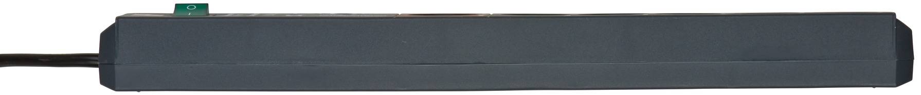 Ein langer, rechteckiger Kunststoffblock mit einem kurzen Kabel an einem Ende. Er hat ein glattes Gehäuse und scheint ein technisches Gerät zu sein.