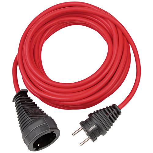 Brennenstuhl 1167460 Strom Verlängerungskabel Rot 10.00 m H05VV-F 3G 1,5 mm²