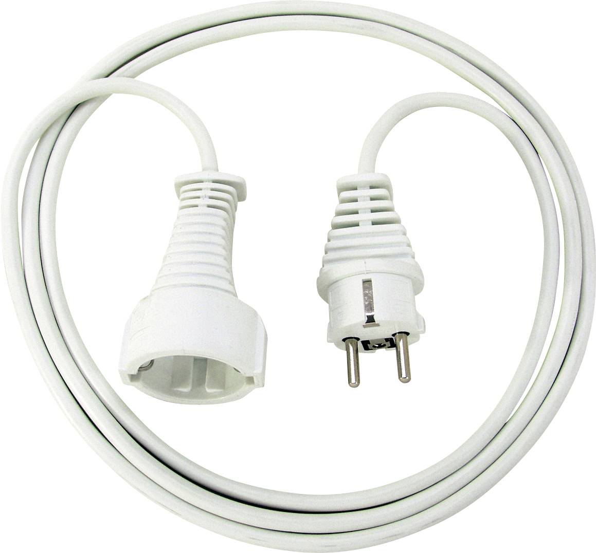 Brennenstuhl 1168120015 Strom Verlängerungskabel Weiß 2.00 m H05VV-F 3G 1,5 mm²