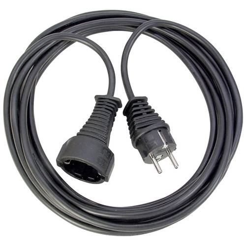 Thumbnail - Brennenstuhl 1165430 Strom Verlängerungskabel Schwarz 3.00 m H05VV-F 3G 1,5 mm²