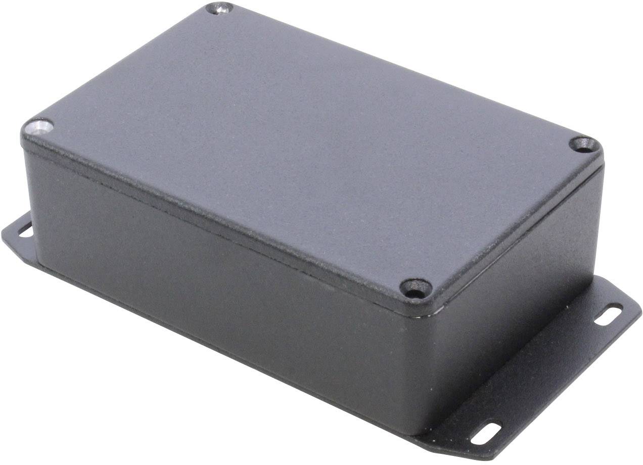 HAMMOND Electronics 1590B3FBK Universal-Gehäuse 116 x 77 x 38 Aluminiumdruckguss Schwarz 1 St.