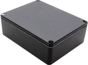 Hammond Electronics  1590WBB2BK Universal-Gehäuse 119 x 94 x 38  Aluminium Druckguss  Schwarz 1 St.