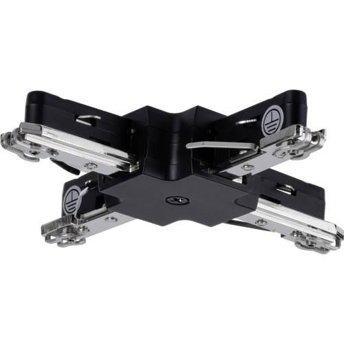 Paulmann 96908 Hochvolt-Schienensystem-Komponente X-Verbinder Schwarz (matt)