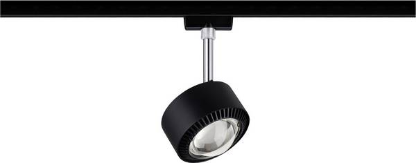 Paulmann URail Aldan  Hochvolt-Schienensystem-Leuchte URail LED fest eingebaut 9 W LED Schwarz (matt)