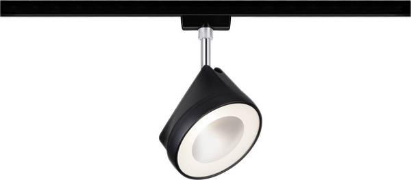 Paulmann Arena  Hochvolt-Schienensystem-Leuchte URail LED fest eingebaut 14 W LED Schwarz (matt), Chrom