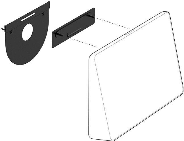 Logitech Tap Wall Mount - Montagekit für Videokonferenz-Controller-1