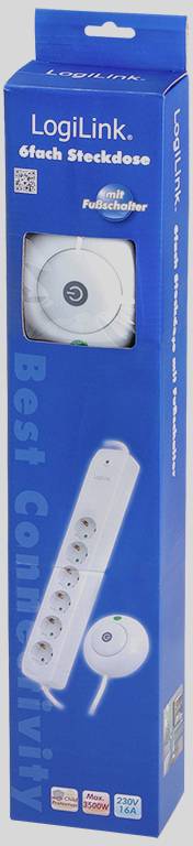 LogiLink - Steckdosenleiste - Wechselstrom 250 V-1