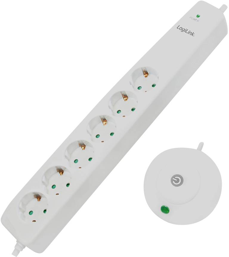 LogiLink - Steckdosenleiste - Wechselstrom 250 V-4