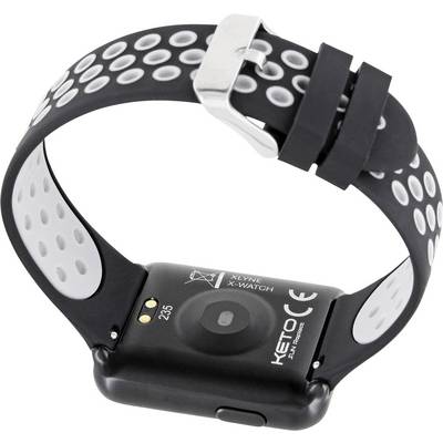 xlyne Keto Sun Reflect, Schwarz, Rechteckig, Schwarz, Weiß, IP68, 1,5 m, Fahrradfahren, Laufen, Schwimmen, Triathlon-7