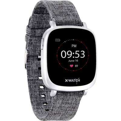 X-WATCH Ive XW Fit Smartwatch  33 mm  Grau