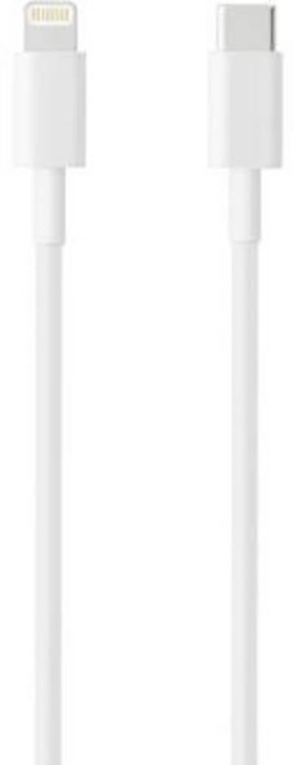 Apple USB-Kabel B-Ware (beschädigte / fehlende Verpackung) USB 2.0 USB-C® Stecker, Apple Lightning Stecker 2.00 m Weiß MKQ42ZM/A (B)