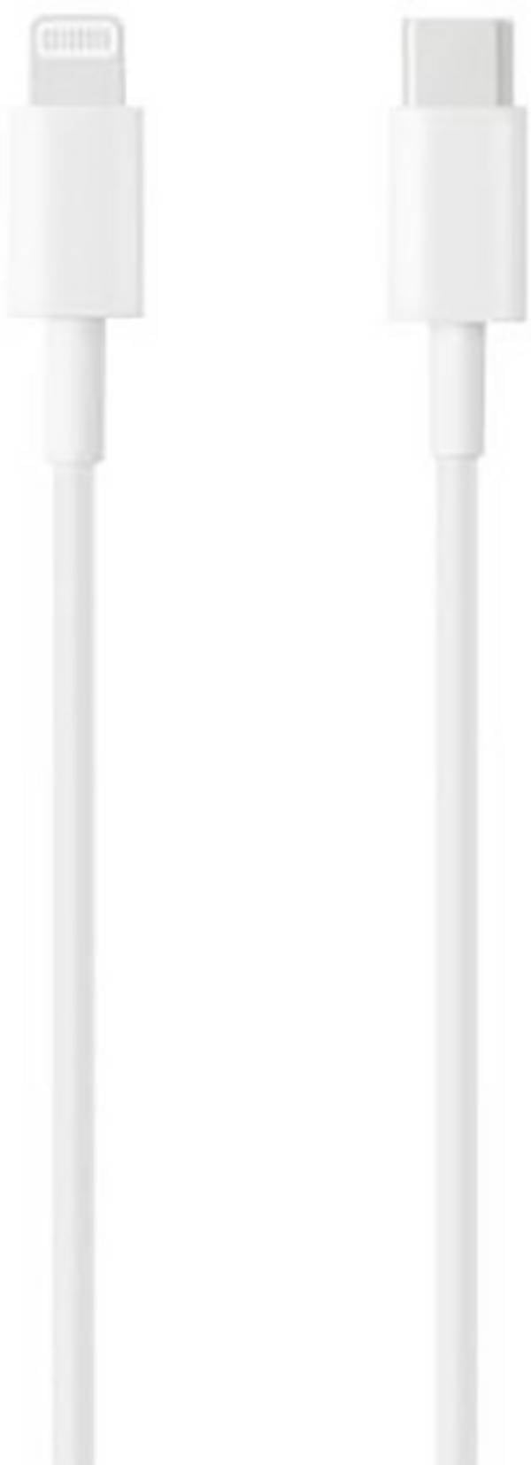 Apple USB-Kabel B-Ware (beschädigte / fehlende Verpackung) USB 2.0 USB-C® Stecker, Apple Lightning Stecker 1.00 m Weiß MQGJ2ZM/A (B)
