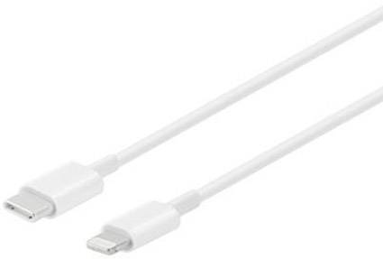Apple USB-Kabel B-Ware (beschädigte / fehlende Verpackung) USB 2.0 USB-C® Stecker, Apple Lightning Stecker 1.00 m Weiß M-2