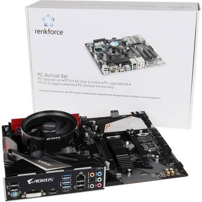 Renkforce PC Tuning-Kit AMD Ryzen 7 3700X 4.4 GHz 16 GB DDR4-RAM   ATX