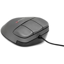 Image of Contour Design Mouse L Maus USB Optisch Grau (metallic) 5 Tasten 800 dpi, 1000 dpi, 1200 dpi, 1400 dpi, 1600 dpi, 1800