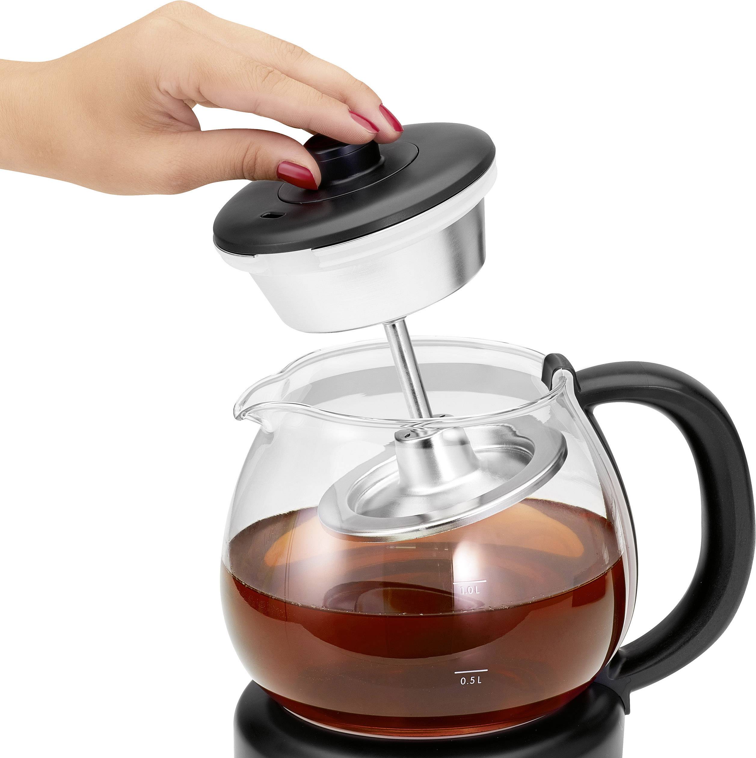 Teekocher mit Edelstahl-Teefilter