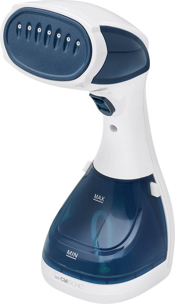 Clatronic DB 3717 Dampfglätter Weiß, Blau 1100 W