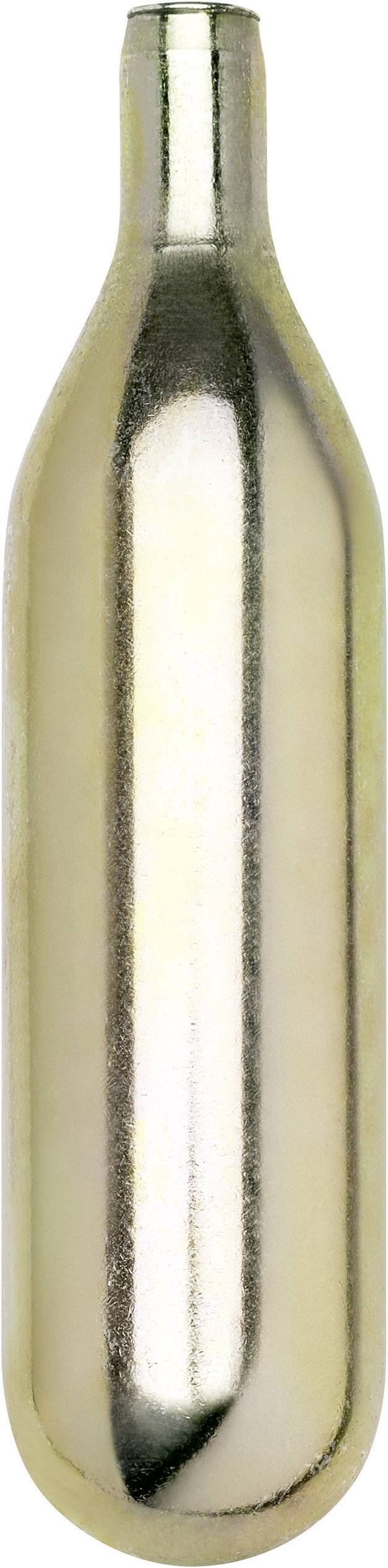 Goldene, glänzende Metallflasche, stehend. Schlank mit abgerundetem Hals. Keine Etiketten oder Markierungen ersichtlich.