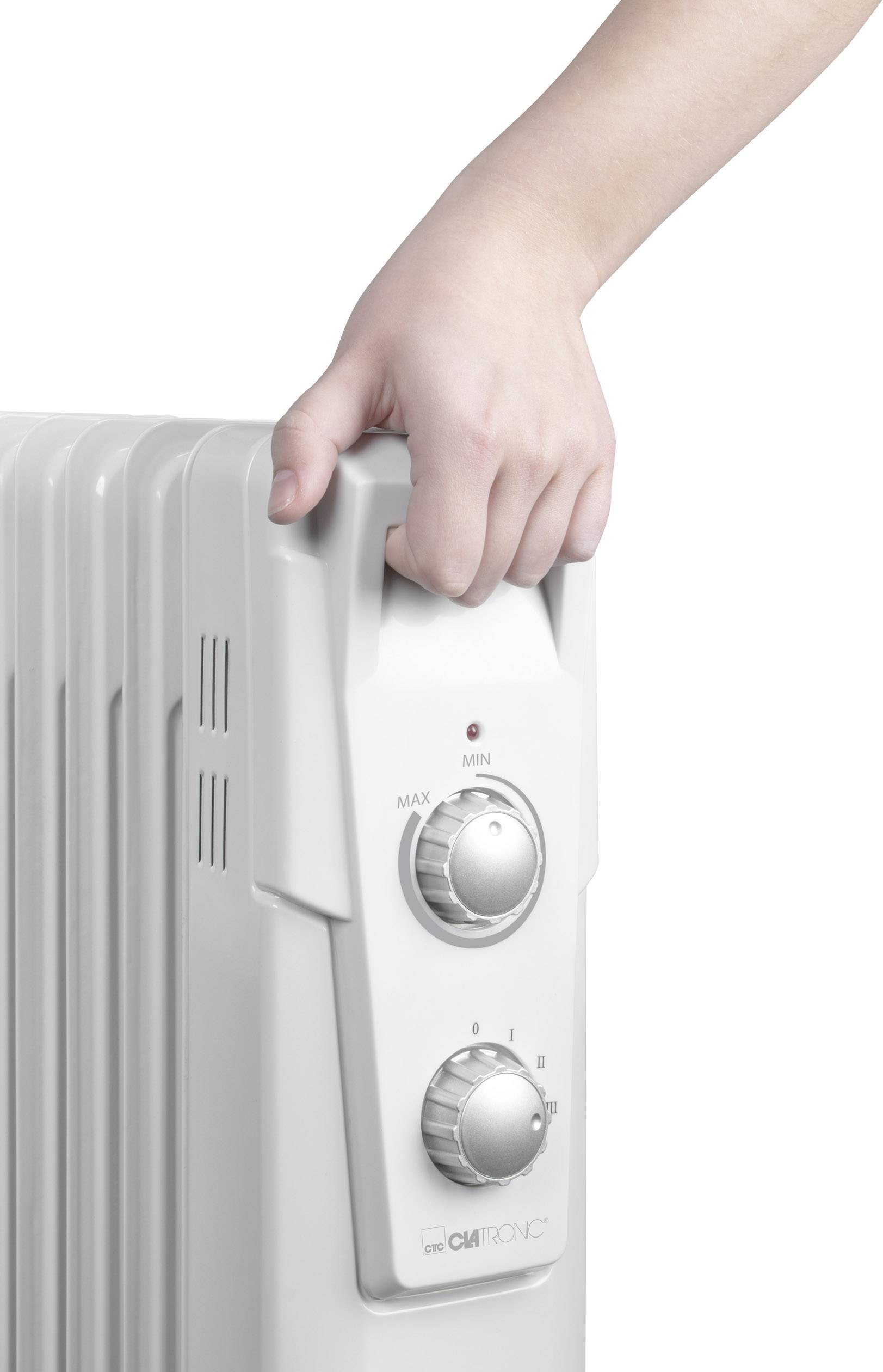 Clatronic Ölradiator RA 3735 weiß, 7 Rippen, 1500 Watt-2