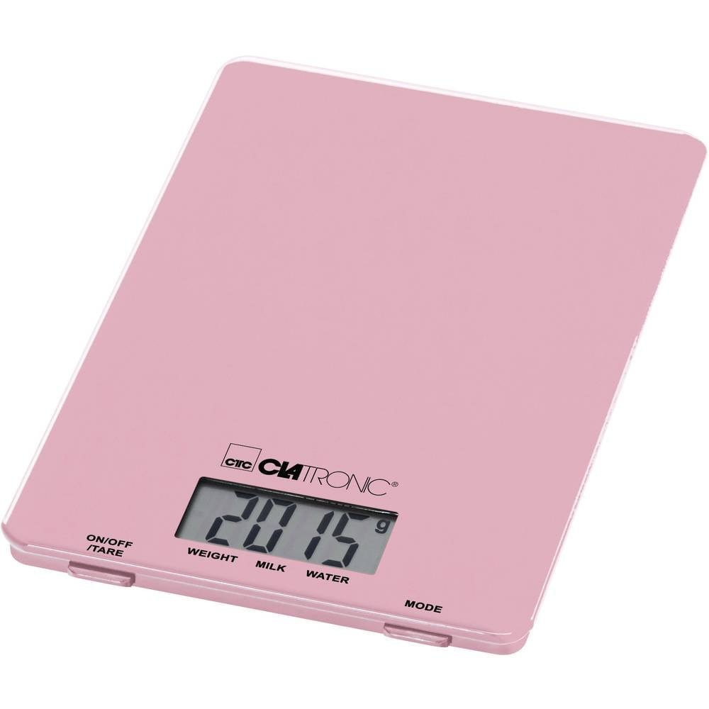 Clatronic KW 3626 LCD Keukenweegschaal Digitaal Weegbereik (max.): 5 kg Roze