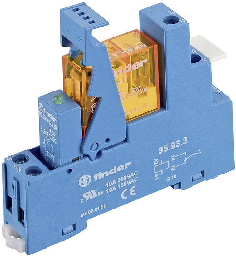 230 V//AC Schaltstrom Finder 22.23.8.230.4000 Industrierelais 1 St Nennspannung
