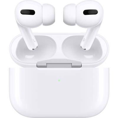 Apple AirPods Pro + Wireless Charging Case   AirPods Bluetooth®  Weiß Noise Cancelling Headset