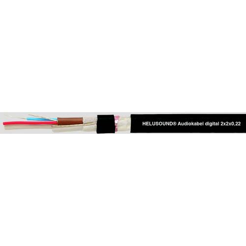 Thumbnail - Helukabel 400025 Audiokabel 2 x 2 x 0.22 mm² Schwarz 100 m