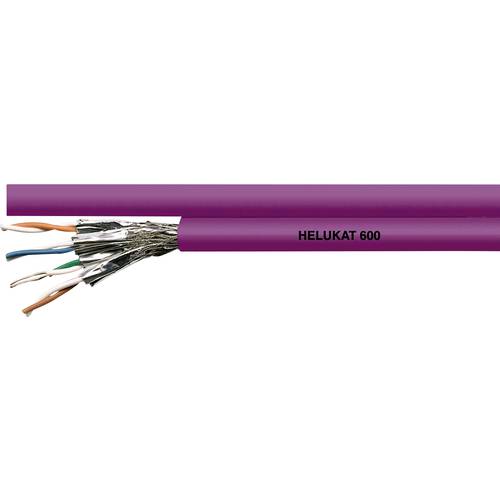 Helukabel 81446-500 Ethernet-Leitung CAT 7 S/FTP 8 x 2 x 0.25 mm² Blau, Lila 500 m