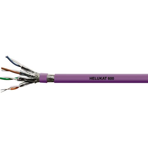 Helukabel 80810 Ethernet-Leitung CAT 7 S/FTP 4 x 2 x 0.25 mm² Blau, Lila 100 m
