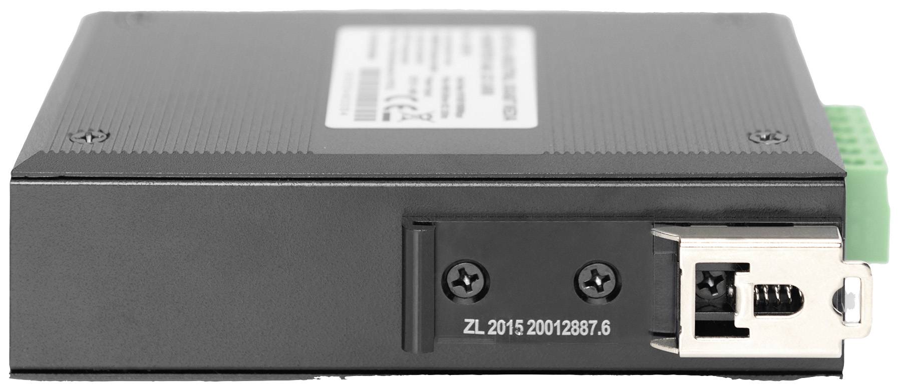 Industrieller Gigabit Medien Konverter RJ45, SC 0,5km-3