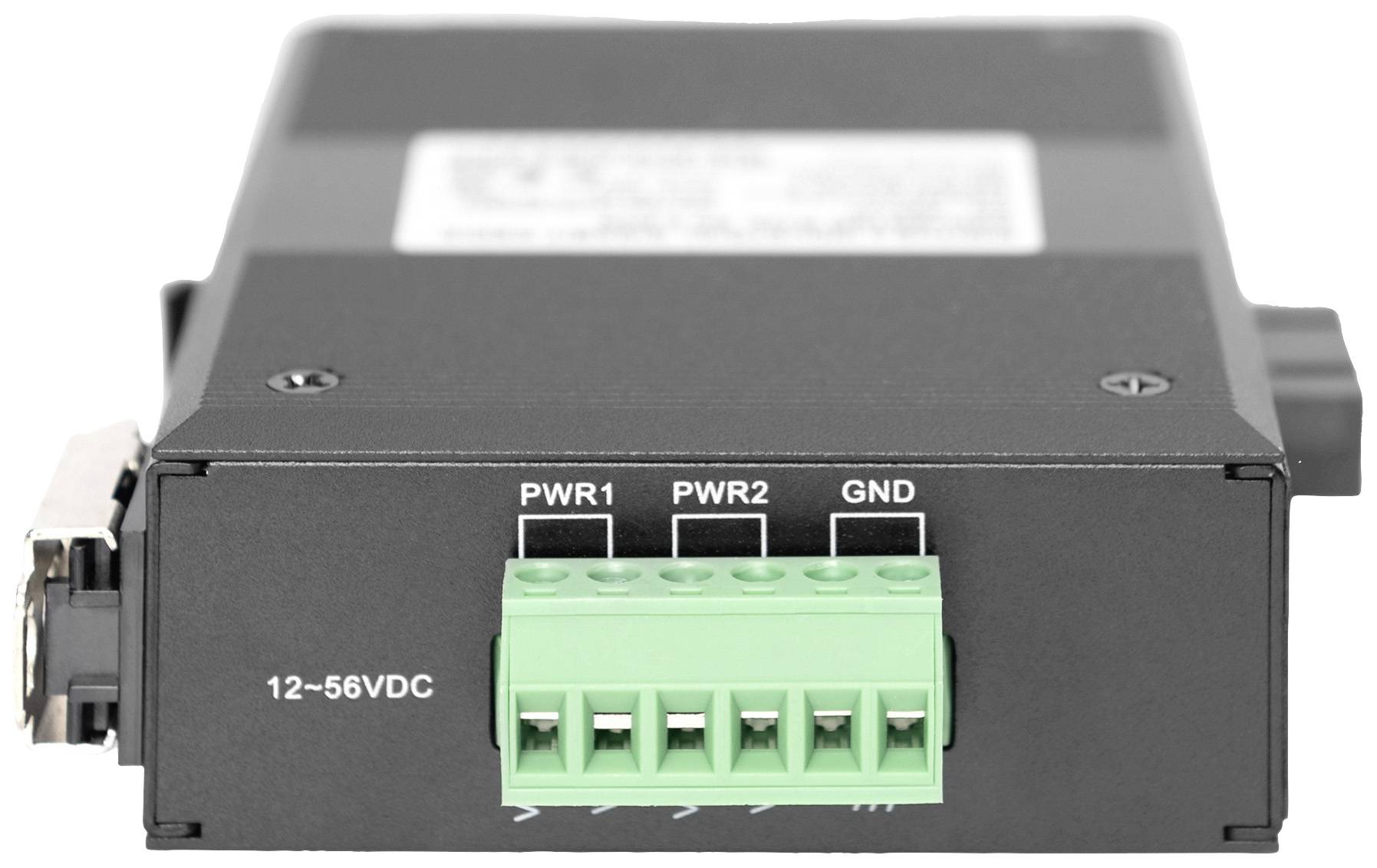 Industrieller Gigabit Medien Konverter RJ45, SC 0,5km-4