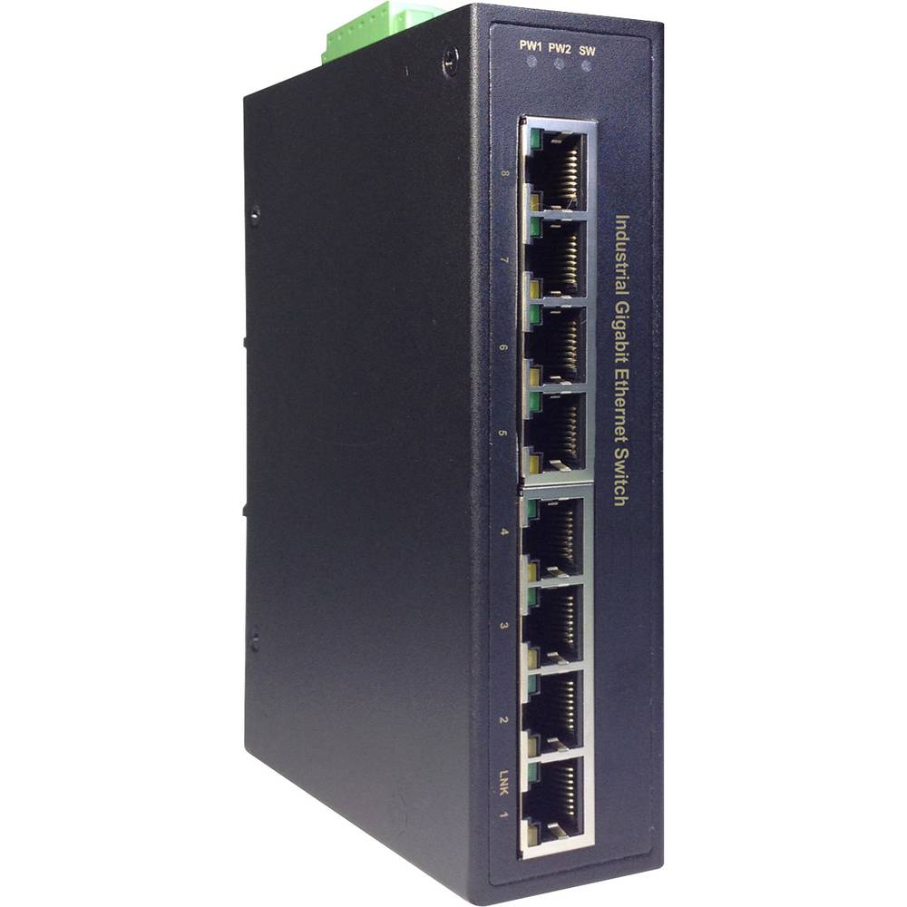 Digitus DN-651108 Industrial Ethernet Switch 8 poorten 10 / 100 / 1000 MBit/s