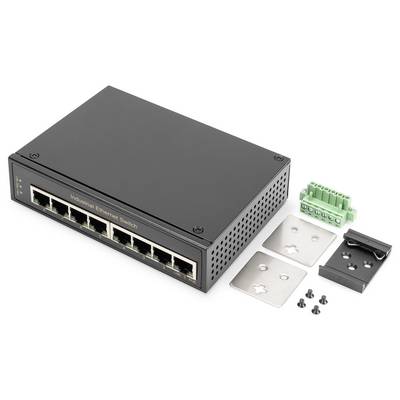Digitus DN-651108 DN-651108 Industrial Ethernet Switch 8 Port 10 / 100 / 1000 MBit/s-7