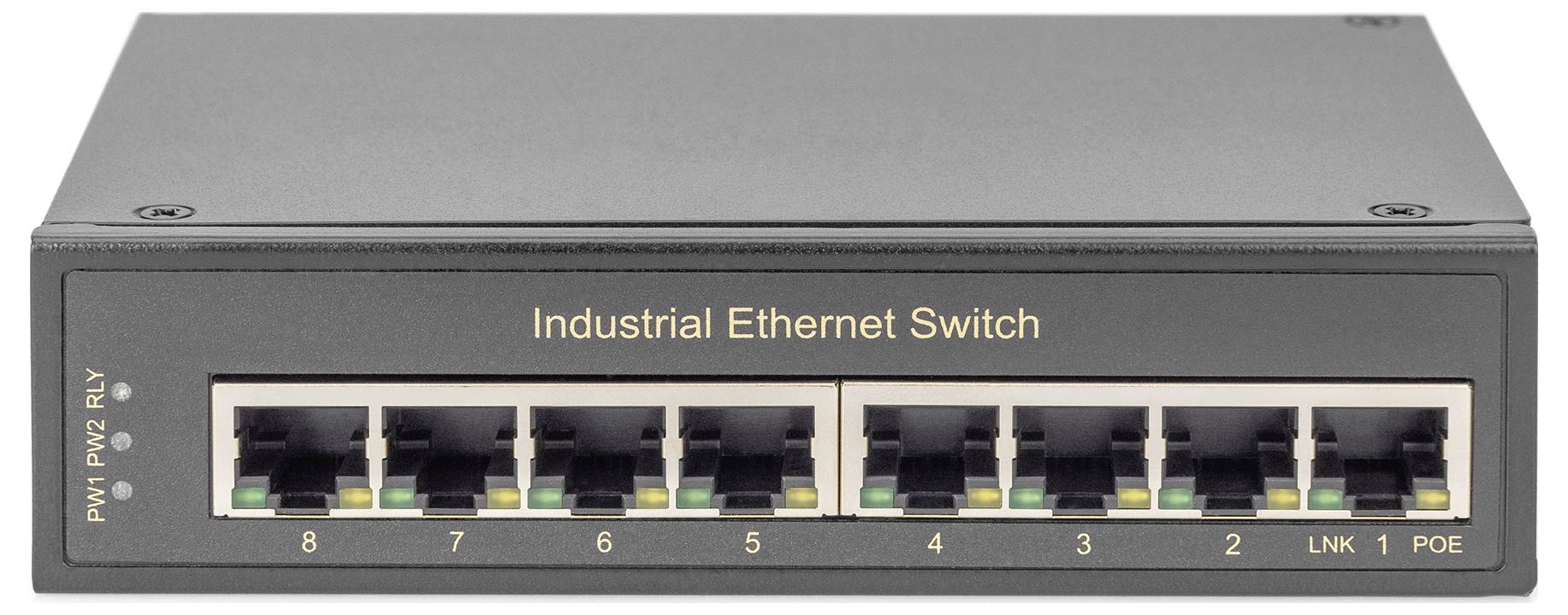 Digitus DN-651108 Industrial Ethernet Switch DN-651108 8 Port 10 / 100 / 1000 MBit/s-8